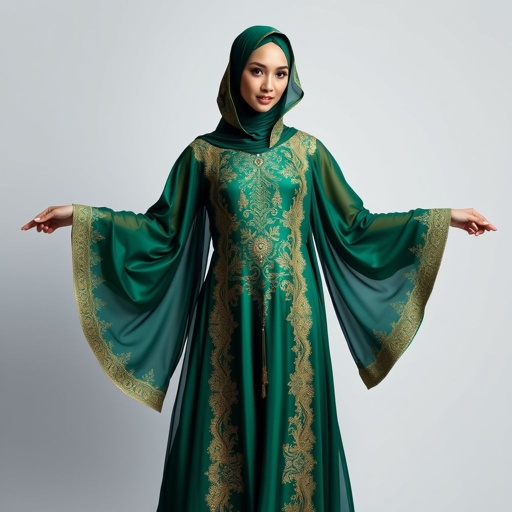 Arab women's abaya design