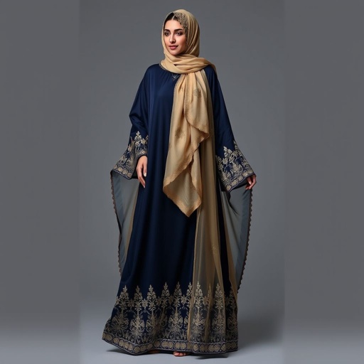 Arab women's abaya design