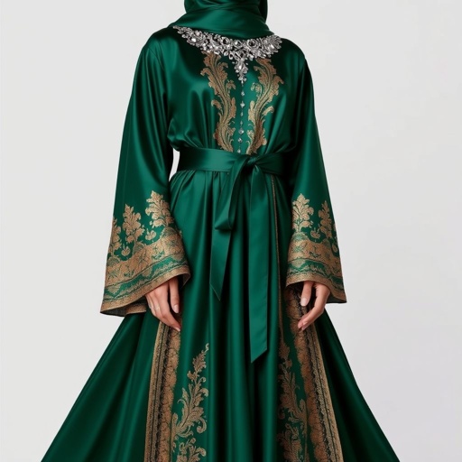 Arab women's abaya design