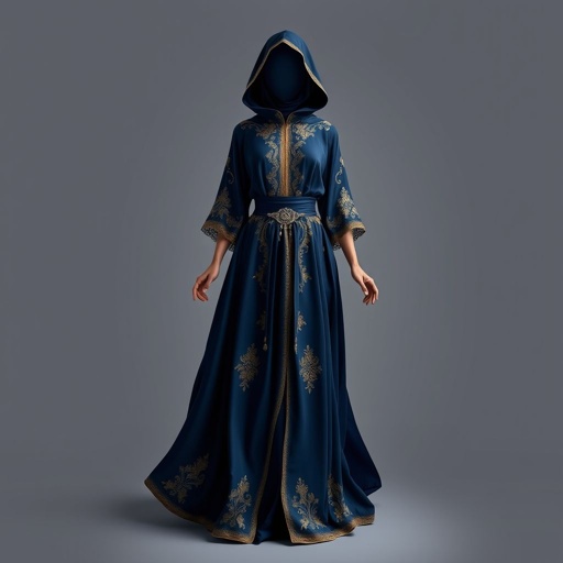 Arab women's abaya design